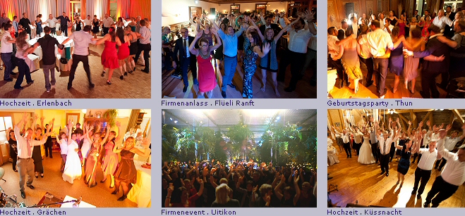 Hochzeit mit Liveband Deean